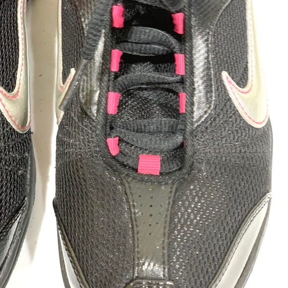 NIKE AIR Black/Hot Pink Walking Shoe (size: 7.5) - Picture 6 of 16